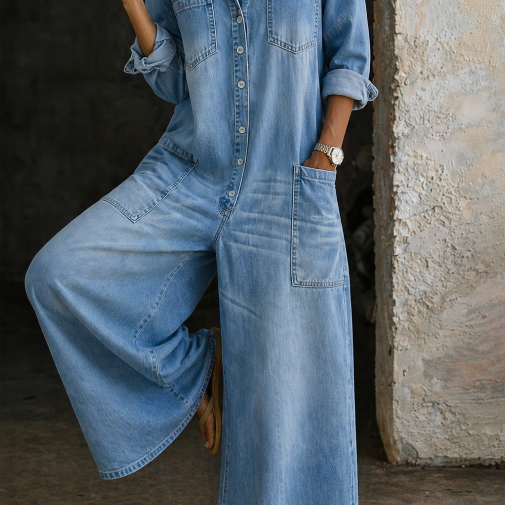 Vivienne | Macacão Denim Casual