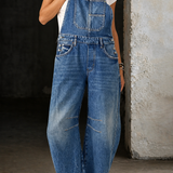 Lauren | Macacão Denim Barrel