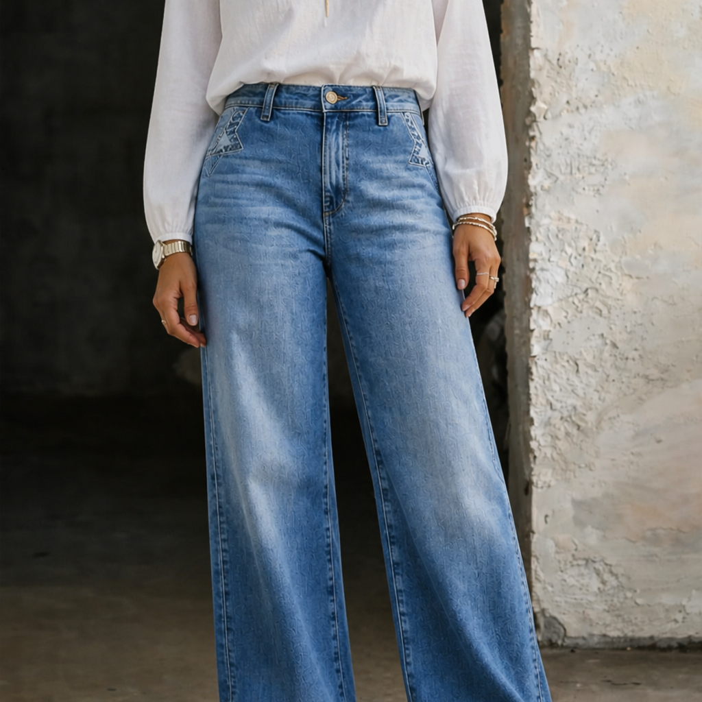 Madie | Jeans Vintage de Cintura Alta
