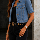 Jessica | Jaqueta jeans curta