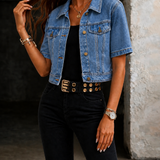 Jessica | Jaqueta jeans curta