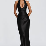 Eloise - Vestido Maxi elegante Preto