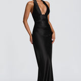 Eloise - Vestido Maxi elegante Preto