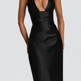 Eloise - Vestido Maxi elegante Preto