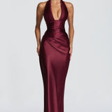 Eloise Maxi Dress - Cherry Lacquer