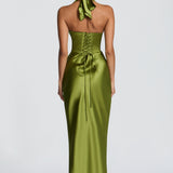 Eloise - Vestido Maxi elegante verde